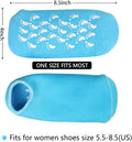 Moisturizing Socks, Gel Socks Soft Moisturizing Gel Socks, Gel Spa Socks for Repairing and Softening Dry Cracked Feet Skins )