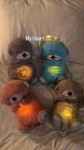 MOROVIK Teddy Bear Sound Toy with Light and Music for Kids Stuffed Animal Plush Toys 1-5 Years Boys Girls Birthday Gift 