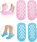 Moisturizing Socks, Gel Socks Soft Moisturizing Gel Socks, Gel Spa Socks for Repairing and Softening Dry Cracked Feet Skins )