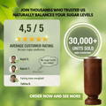 Sugar Balance Wooden Water Glass | Buy 1 Get 1 free at only @699