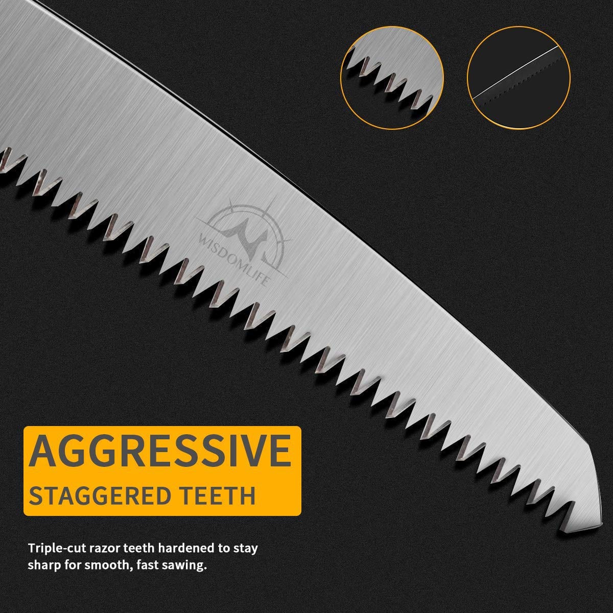Foldingxo™ Carbon Steel Folding Saw