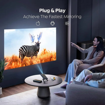 DocoMOi T1 Portable Mini Projector | Pocket Size, Big Screen Experience