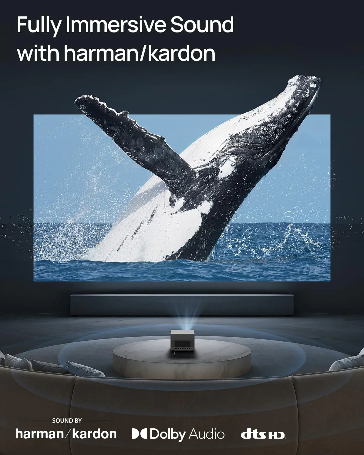 DocoMOi T1 Portable Mini Projector | Pocket Size, Big Screen Experience