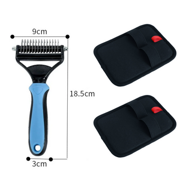 Professional Deshedding Tool for Dogs & Cats – Gentle, Efficient & Fur-Free Home | Flat 50% OFF